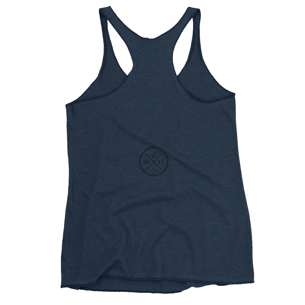Mama  Triblend Racerback Tank - Image 14