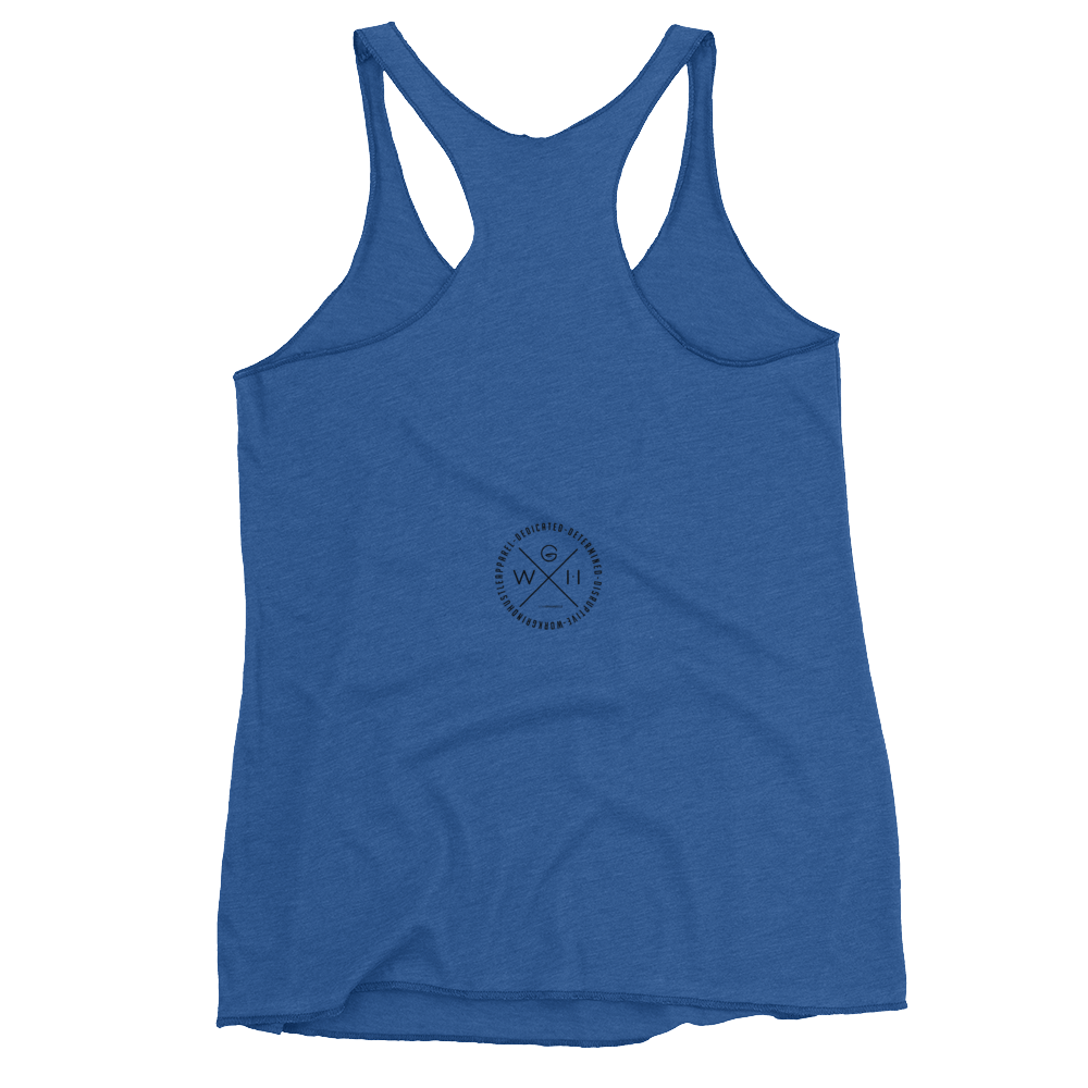 Mama  Triblend Racerback Tank - Image 12
